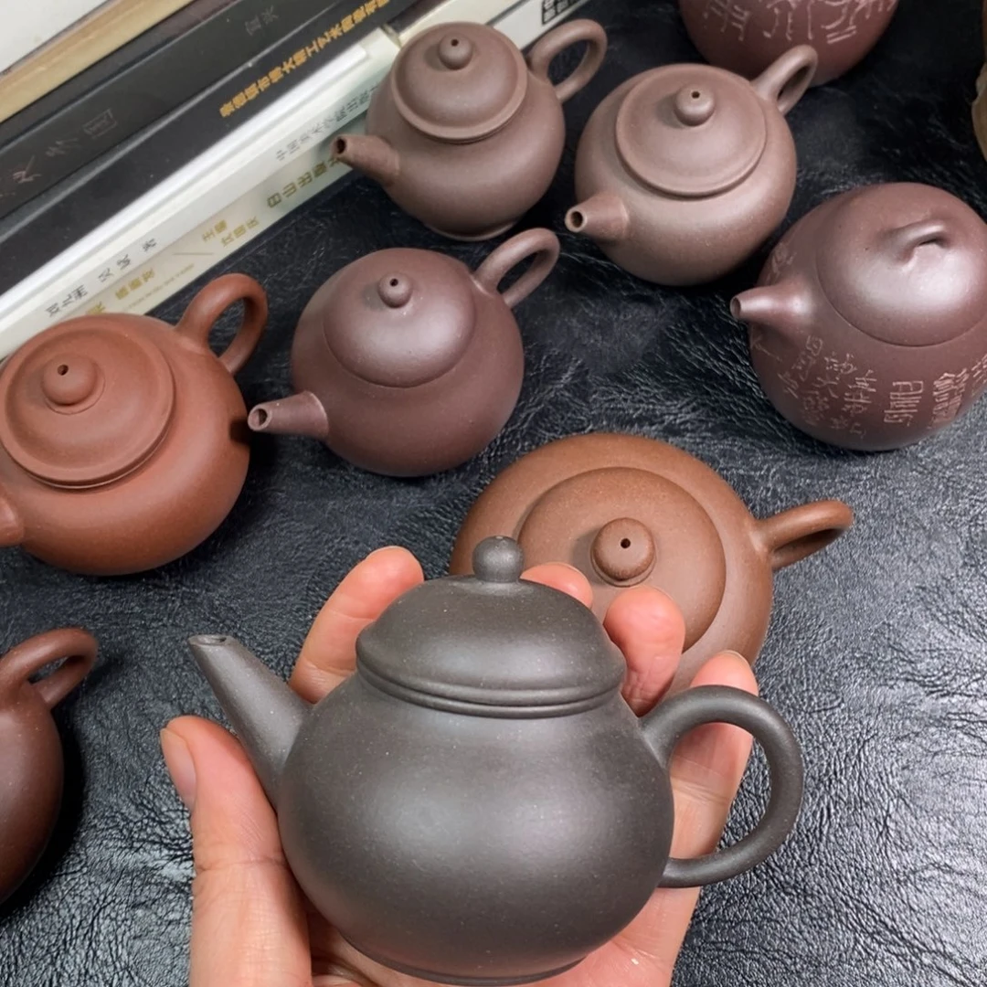 紫砂茶壶100cc黑芭乐