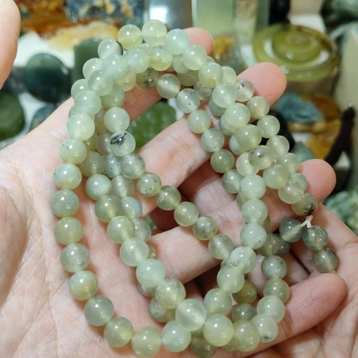 岫玉未镶嵌手串手串手串