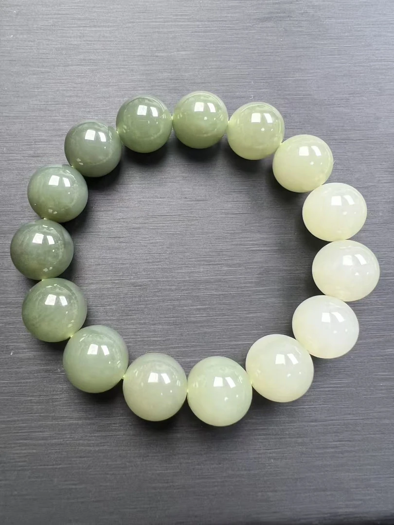 和田玉手串男女同款轻奢时尚潮流