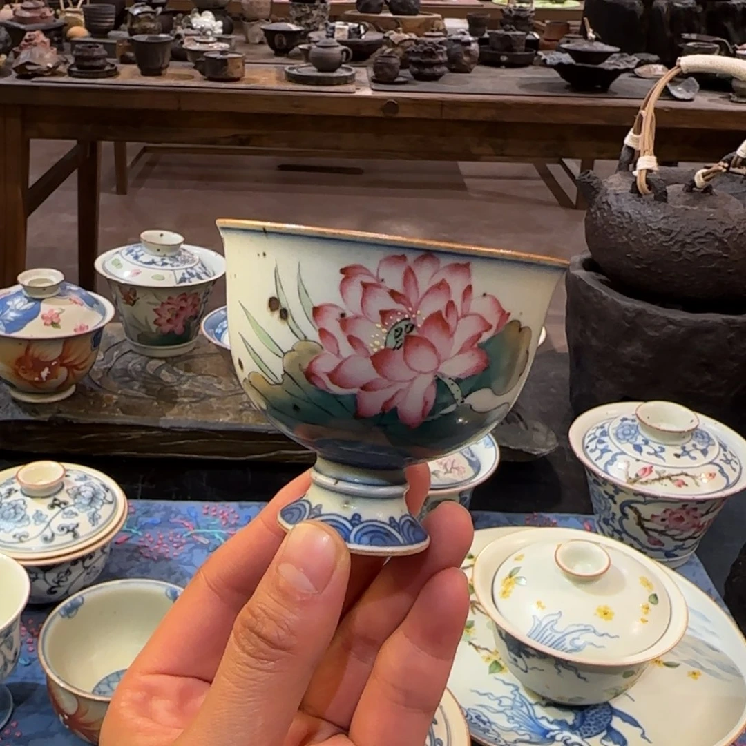 瓷片景德镇手作器皿同款发货
