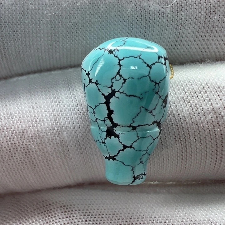 绿松石未镶嵌三通11.2