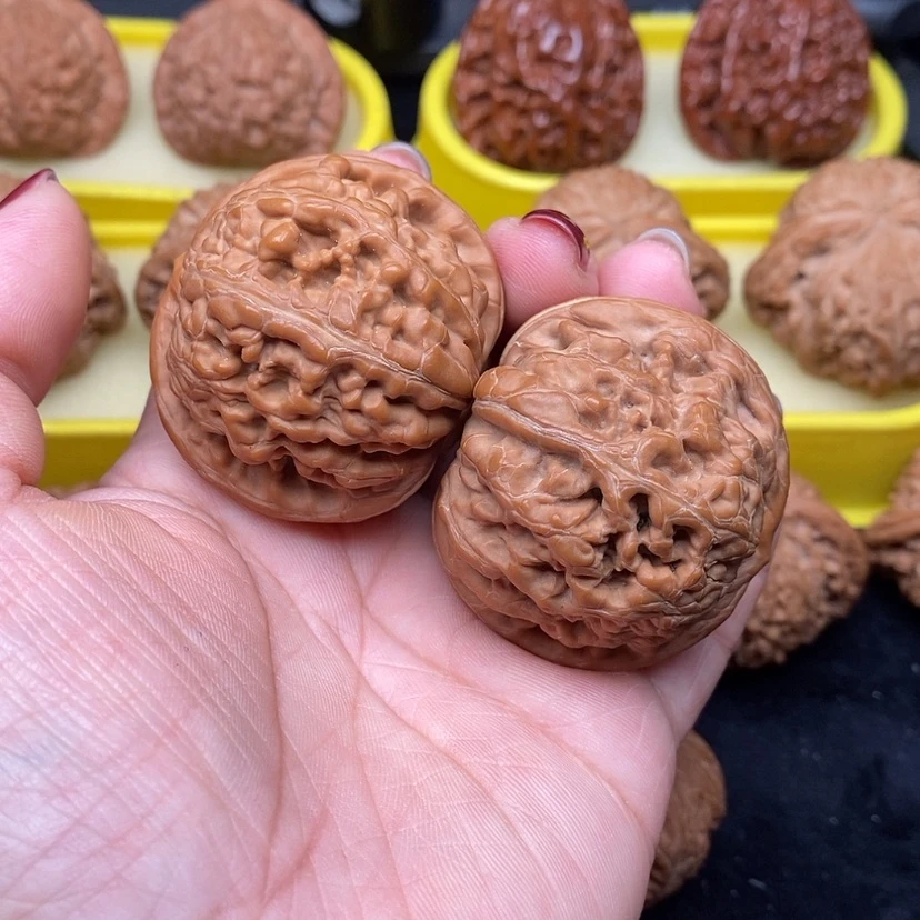 【闪购商品】桃核把件凤凰台狮子头45