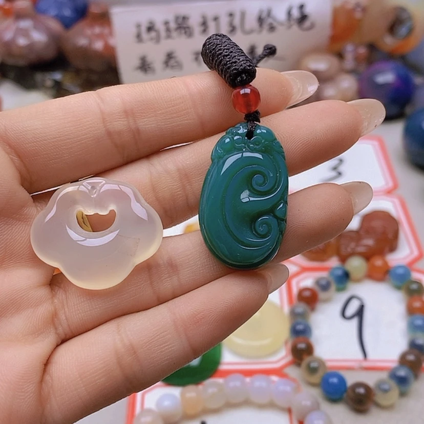 【闪购商品】未镶嵌玛瑙/玉髓珠宝半成品古****哥