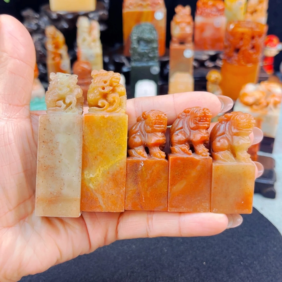 寿山石捡漏瑕疵品2*2