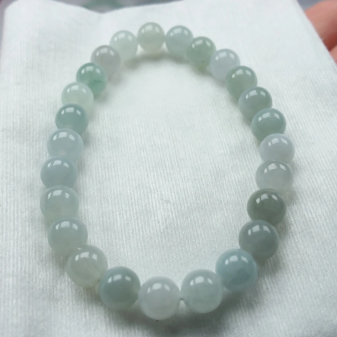 翡翠未镶嵌手链卡7.6（货中）