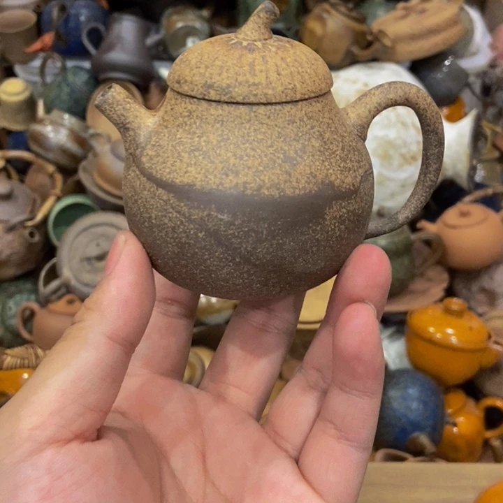 柴烧老岩泥高端茶器