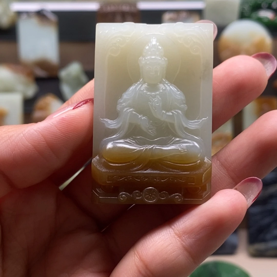 未镶嵌和田玉挂件