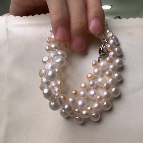 淡水珍珠未镶嵌颈饰