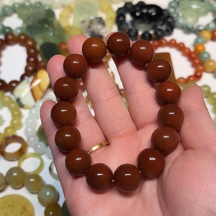 蛇纹石玉未镶嵌手串