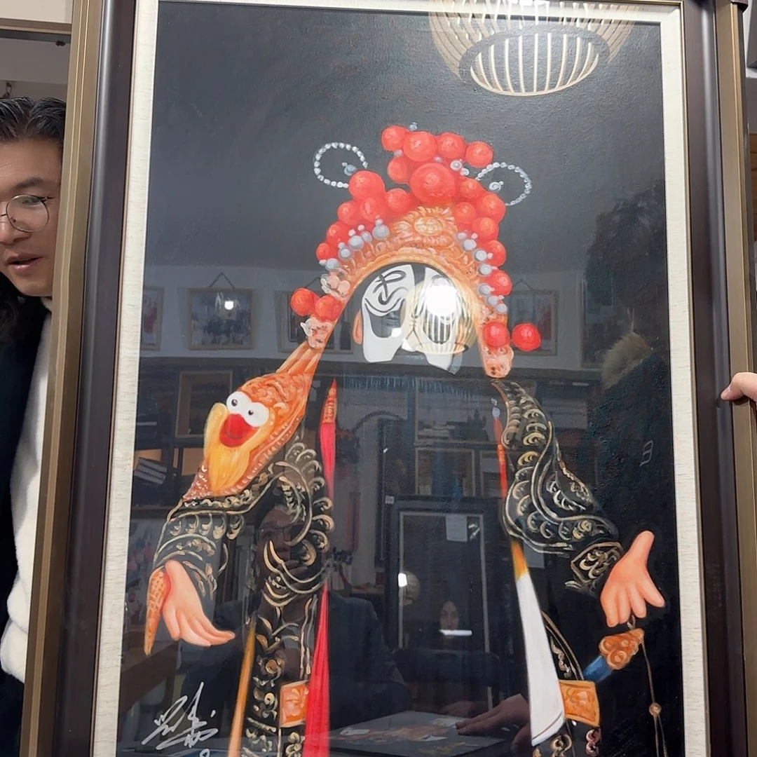 国画艺术家的作品