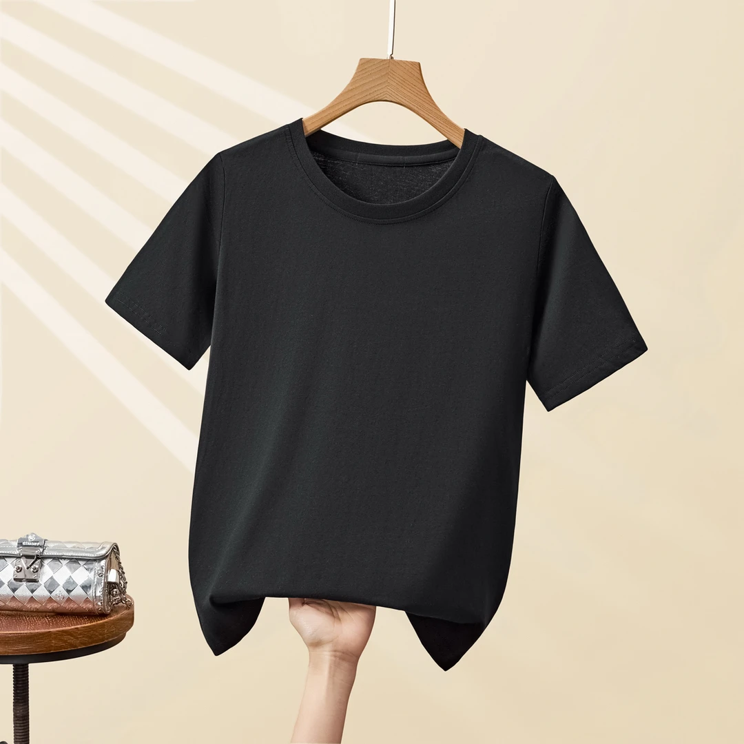 44短袖夏季T恤男女紧身衣长袖跑步宽松