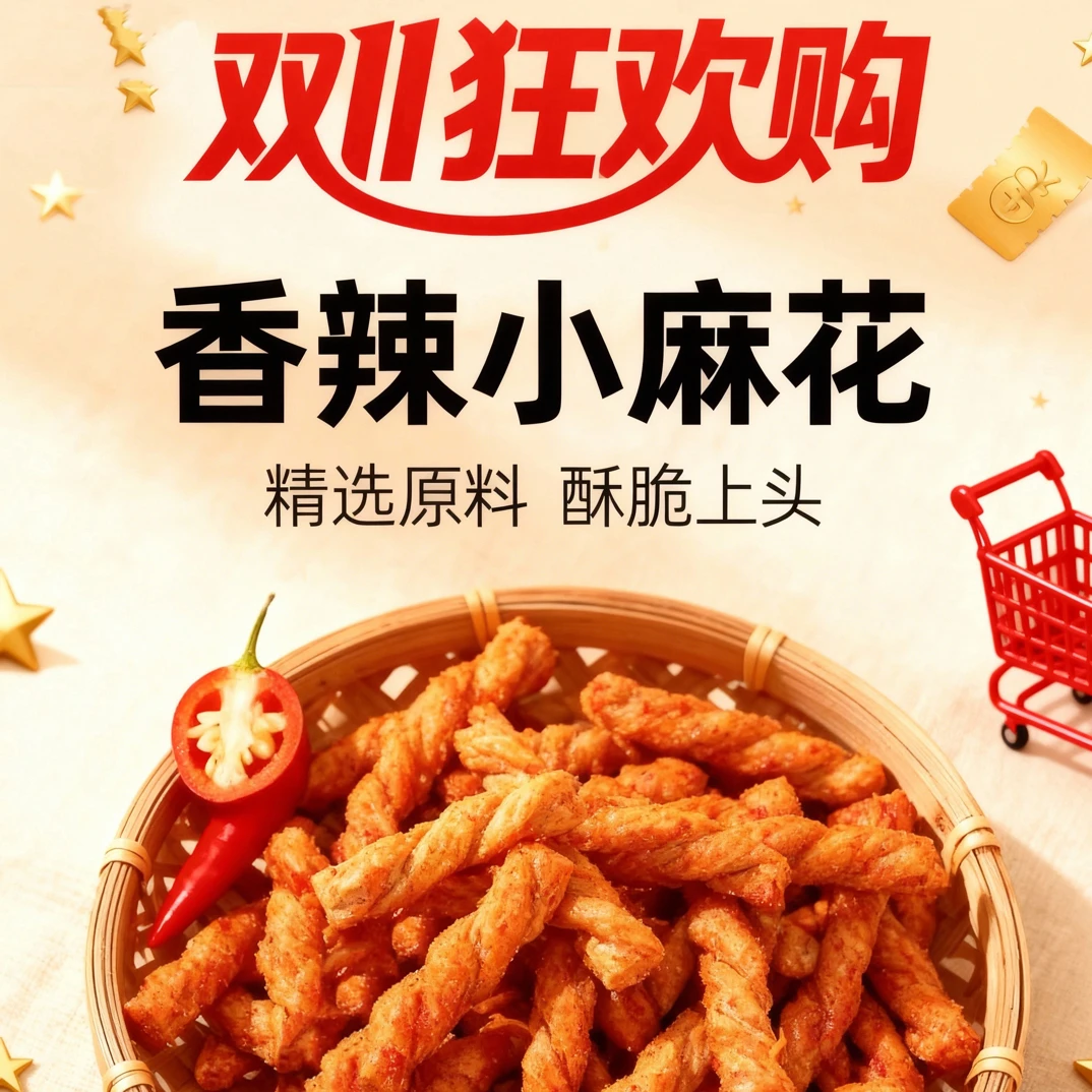 安居古城同学聚会特产翰林酥麻花小麻花零食零食小麻花香酥