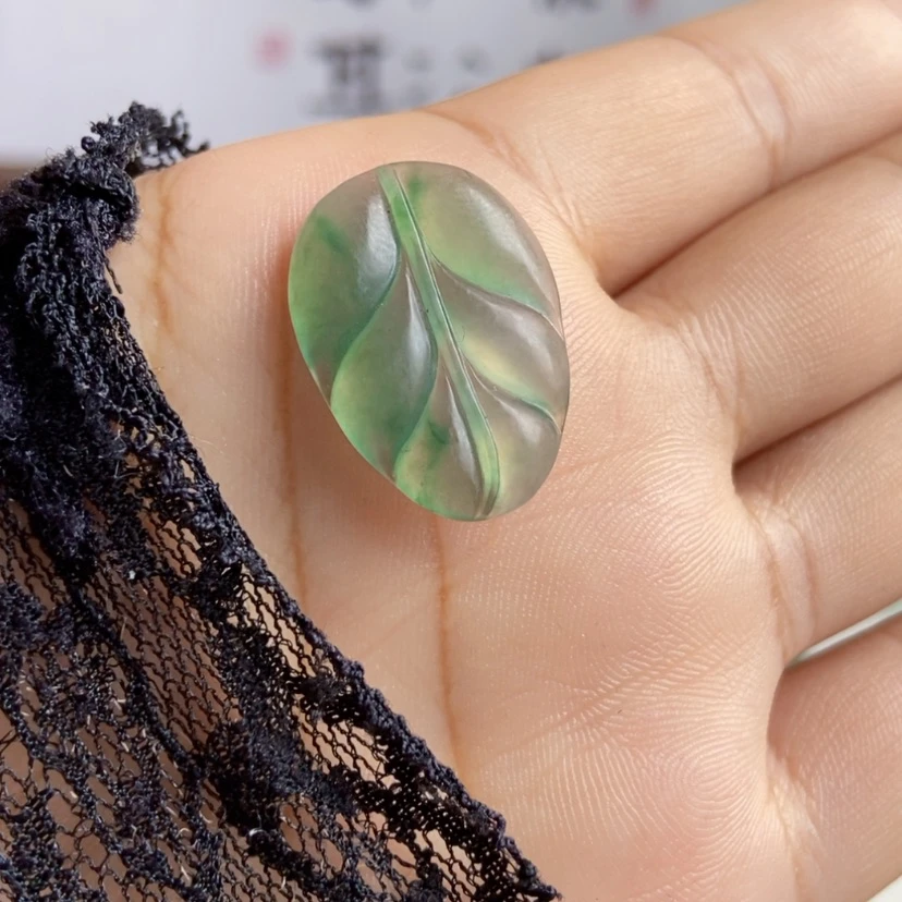 【闪购商品】未镶嵌定制翡翠树叶