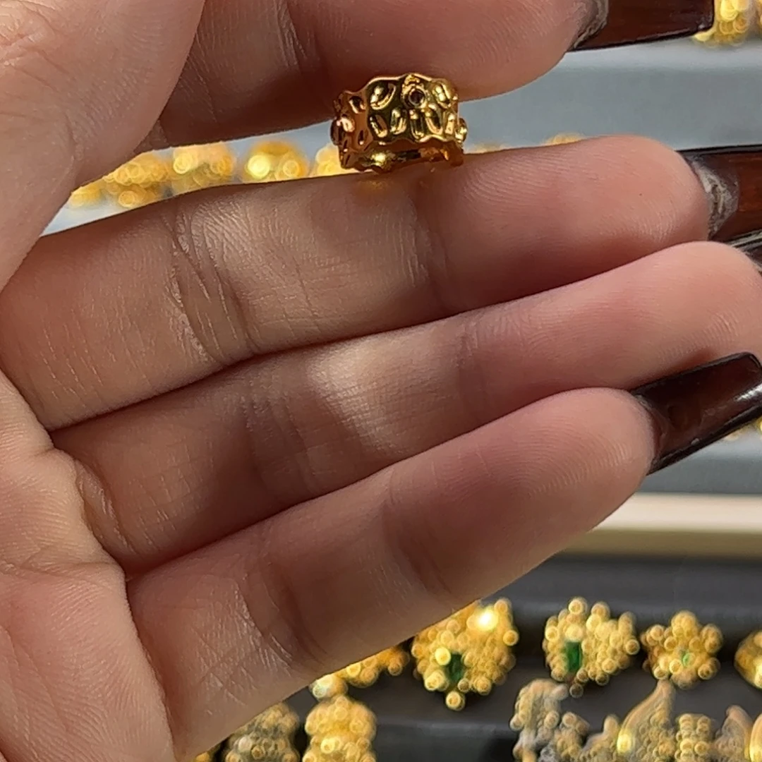 足银玻璃卡环10加