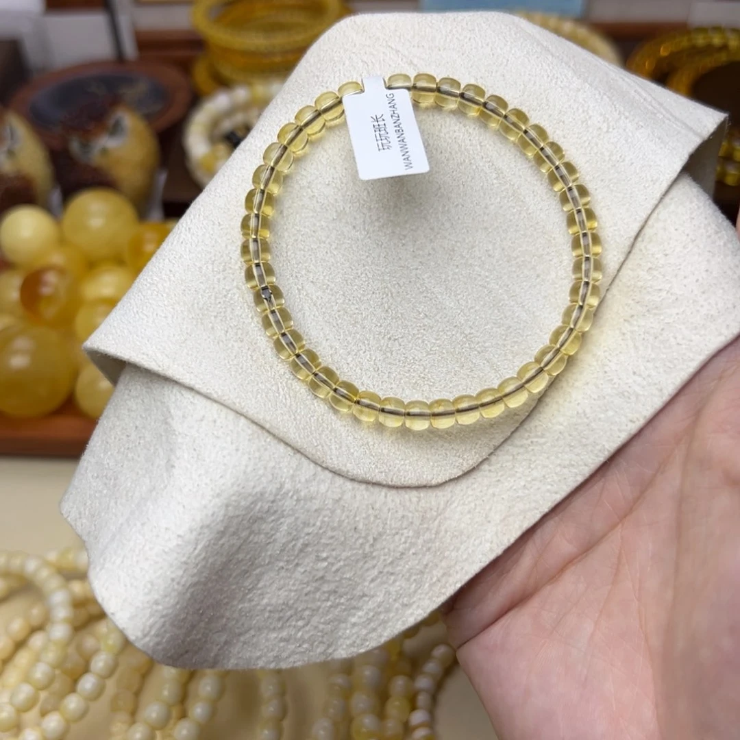 未镶嵌琥珀裸石5.5金珀老型