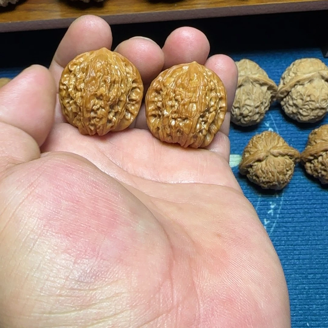 把件文玩核桃32磨盘手捻