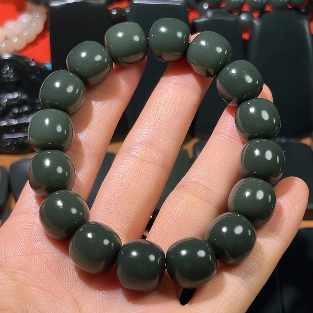 和田玉（青玉）未镶嵌颈饰