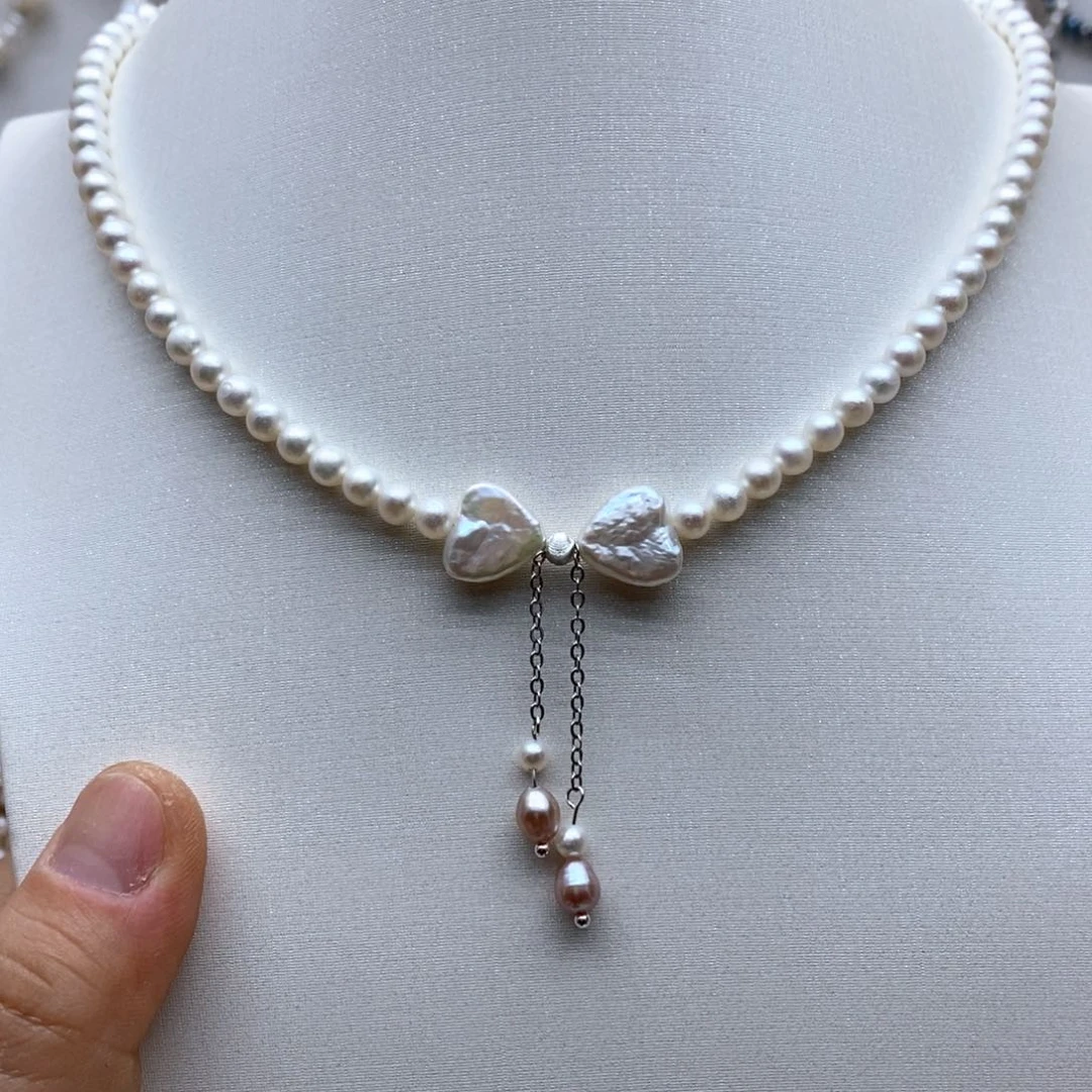 颈饰未镶嵌淡水珍珠