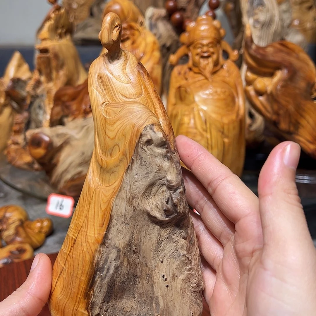 柏木（崖柏）崖柏木手把件摆件