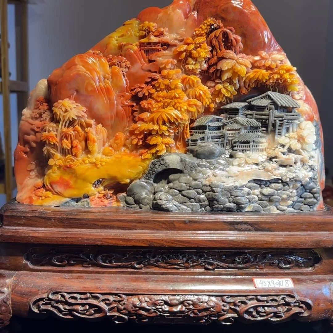 寿山石用****5工艺品非遗文化收藏