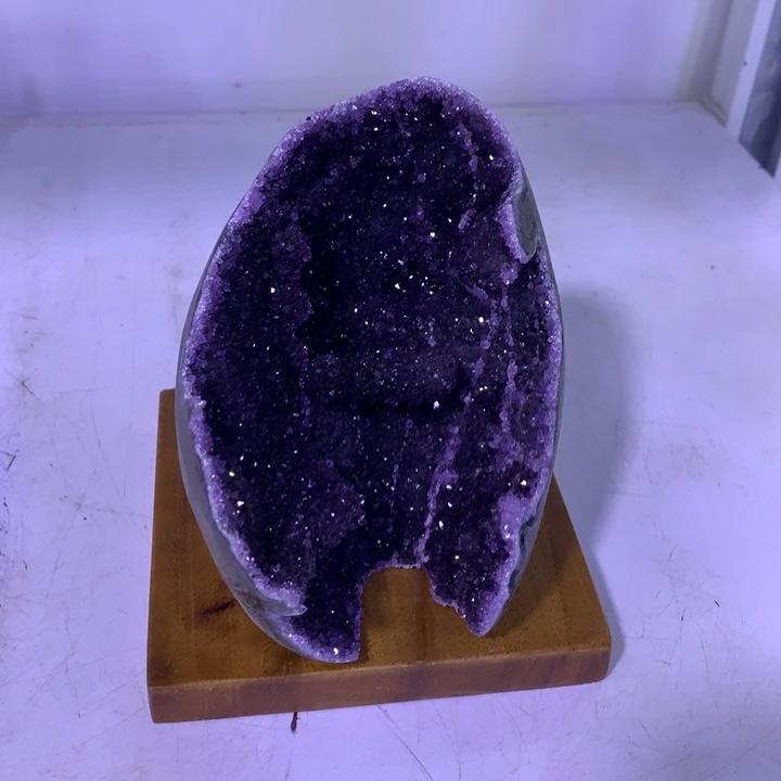 紫晶大型摆件（非配饰）未镶嵌无t
