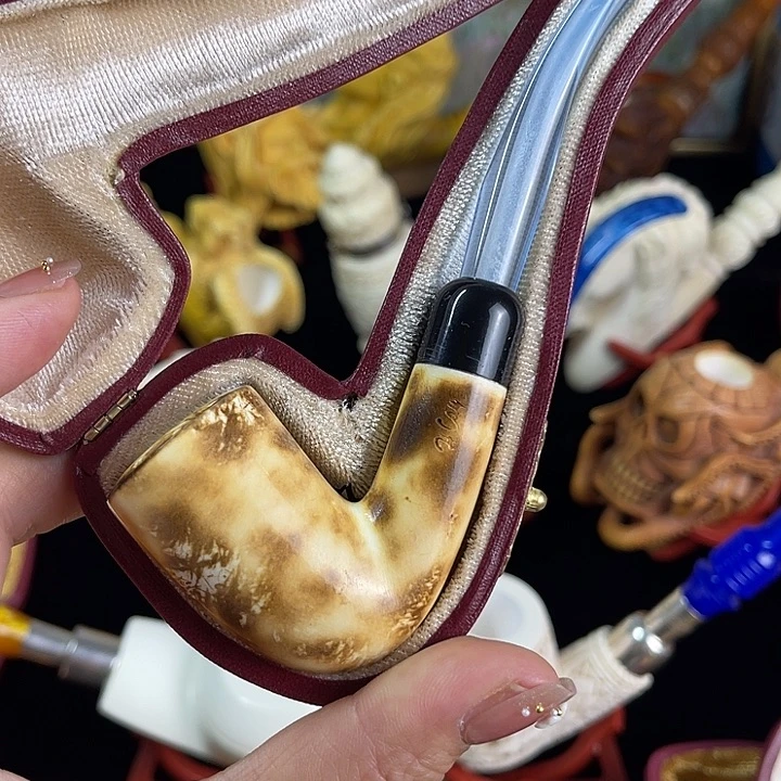 海泡石烟斗中号军插柏林