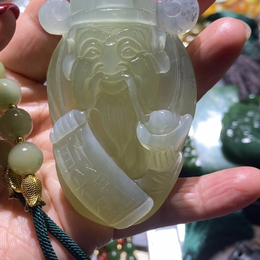 【闪购商品】岫玉毛衣链未镶嵌