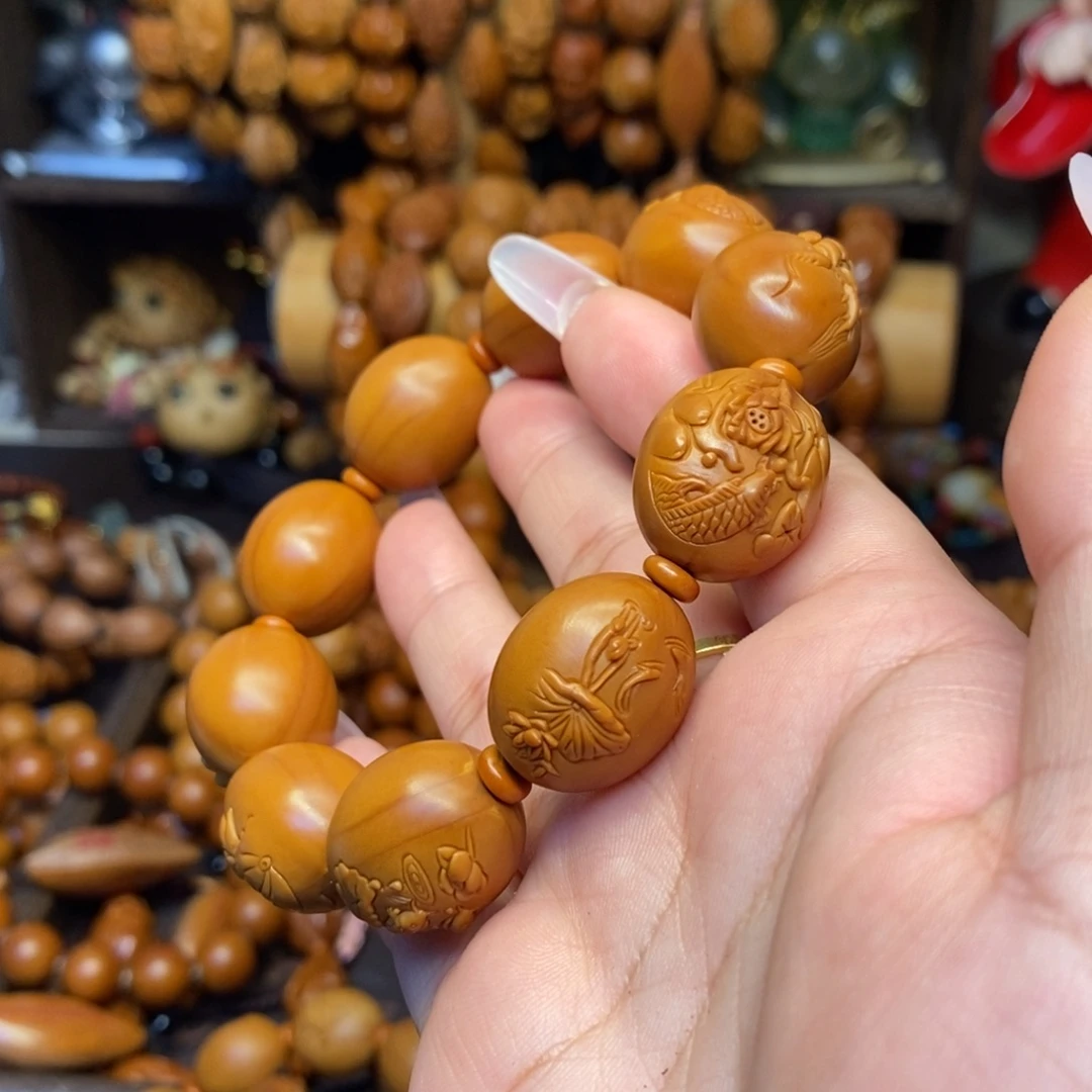 手串/手链橄榄核荷叶鱼