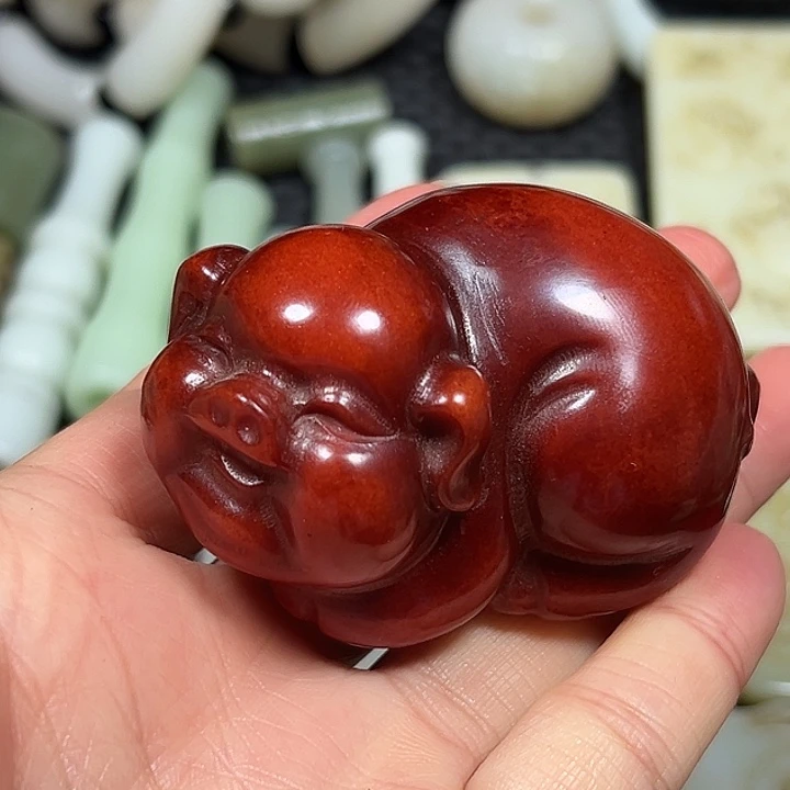 白玉菩提吊坠精选商品一物一图