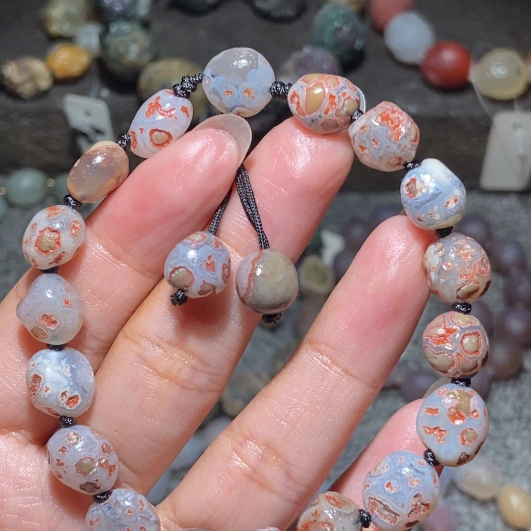 未镶嵌玛瑙/玉髓珠宝半成品