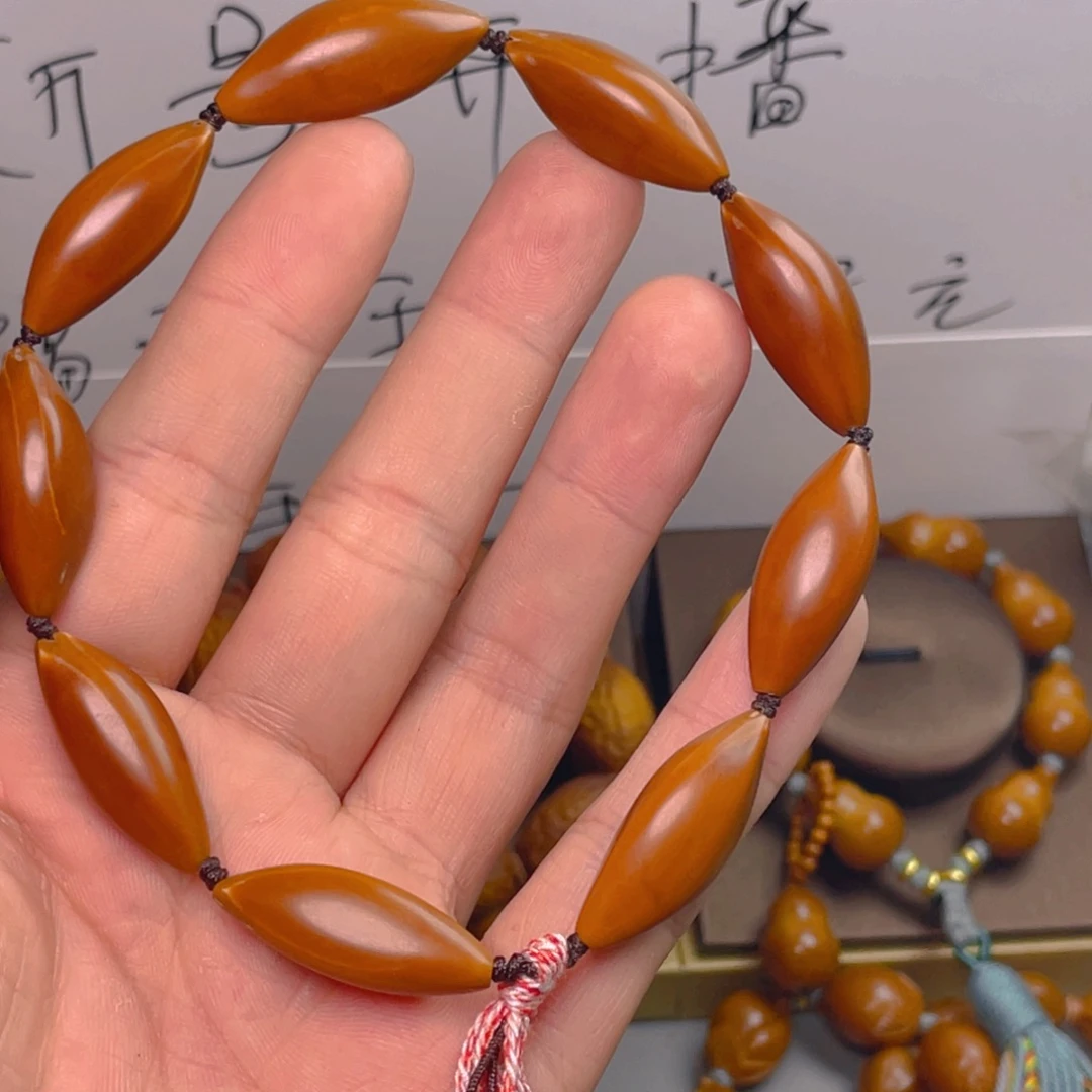 橄榄核手串/手链1.1镜面抛光大长腿