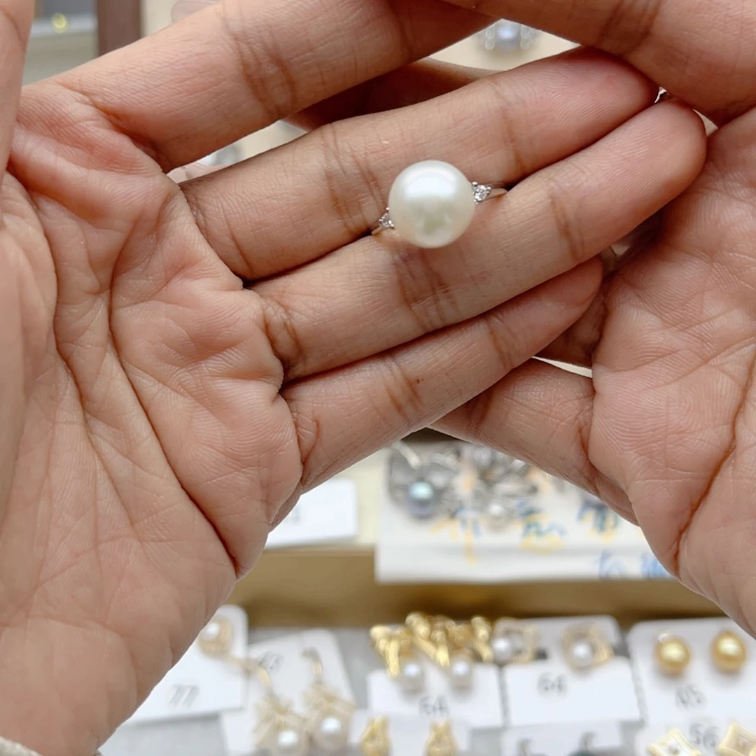 戒指合金淡水珍珠汤****记