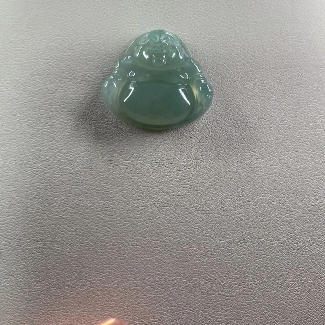 翡翠未镶嵌颈饰缅甸天然A货翡翠 佛公