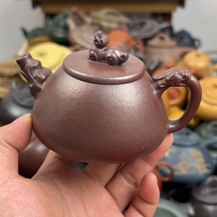 茶壶紫砂紫砂壶独眼龙
