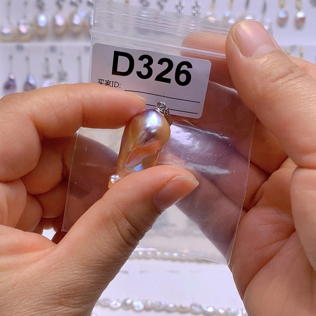 淡水珍珠颈饰银S925镶嵌