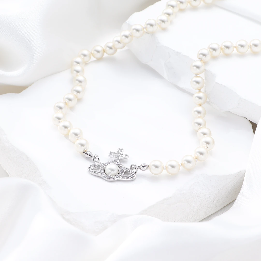 Tender Jinger 铜合金项链 新款快乐星球项链轻奢高级感