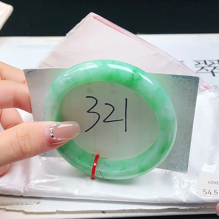 翡翠手镯未镶嵌54+
