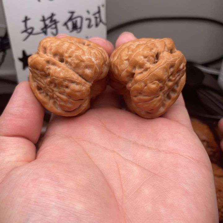 把件文玩核桃40蛤蟆头