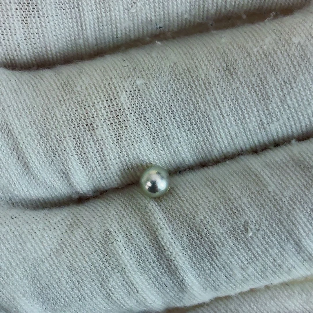 馨***允未镶嵌裸珠海水珍珠4-5mm