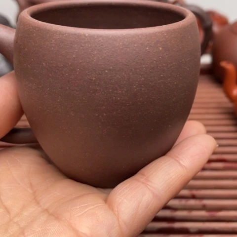 紫砂茶壶用*哥紫砂壶全手工杯