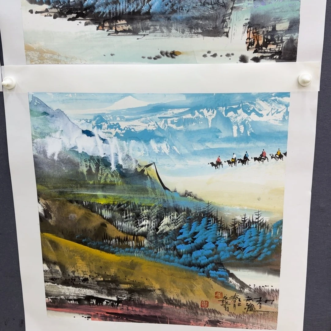 国画美**生焦若松李欣主播