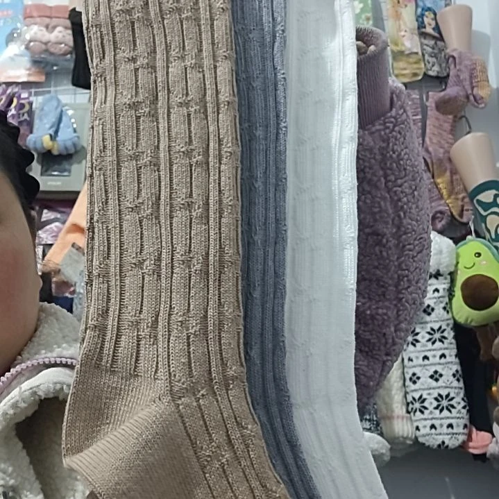 三醋酸纤维女士小腿袜3双