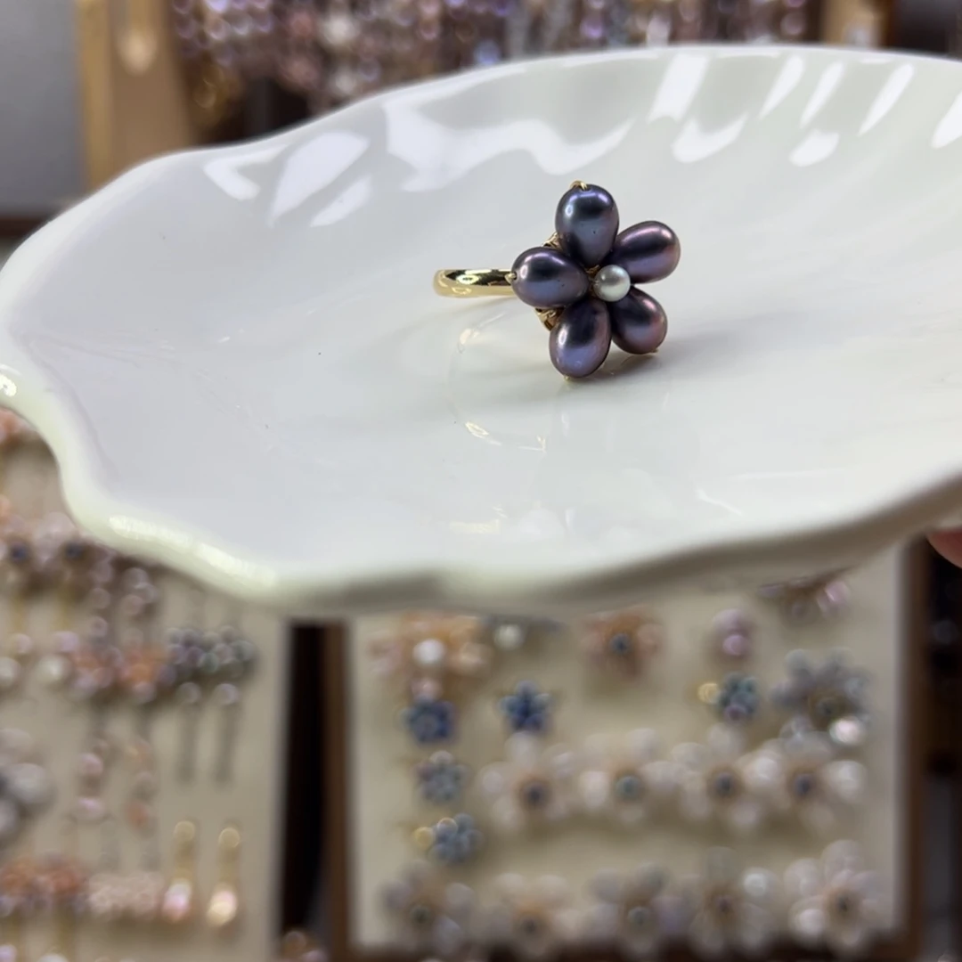 淡水珍珠手绳合金