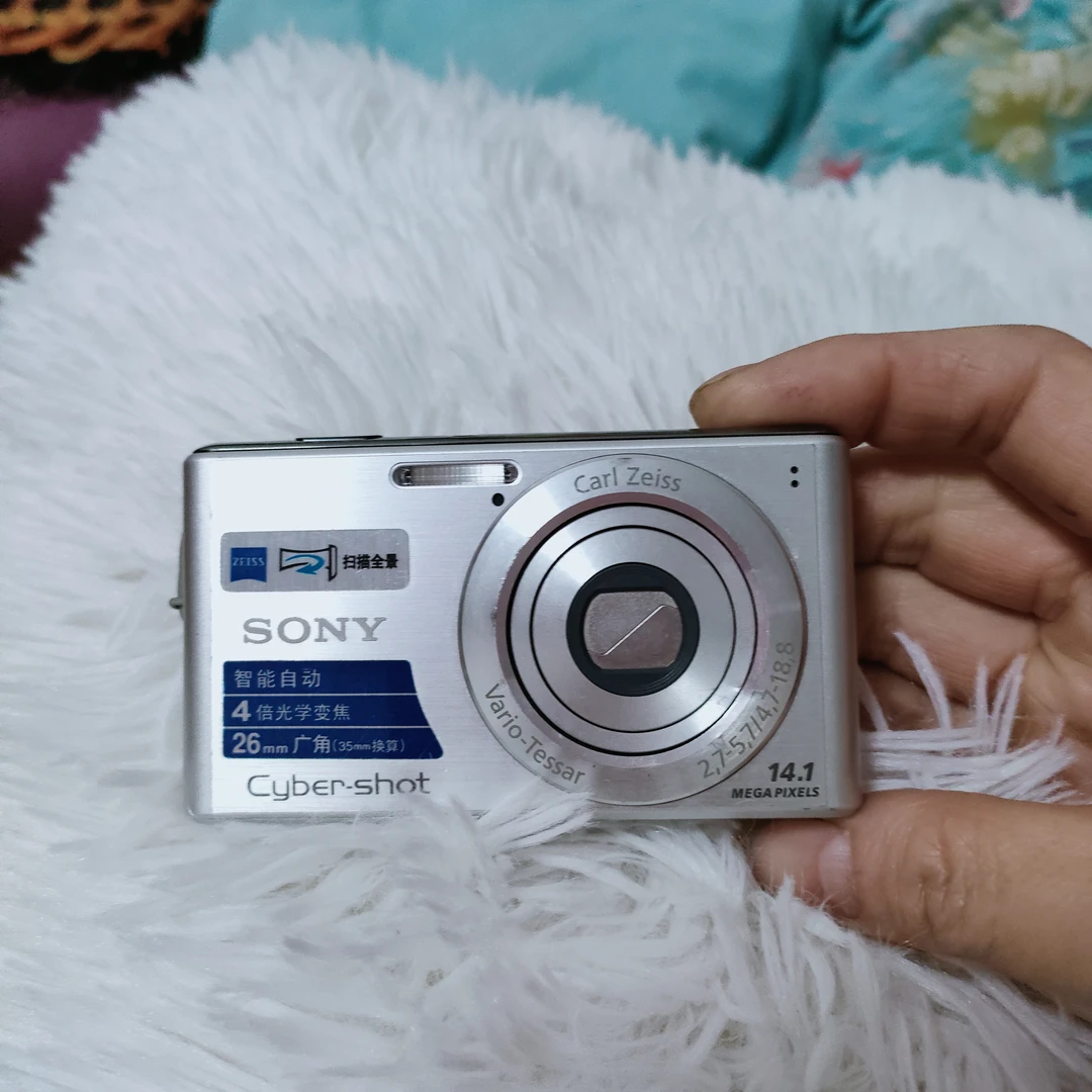 95新 Sony/索尼 w530 14万像素4倍光学变焦配件齐全No退换