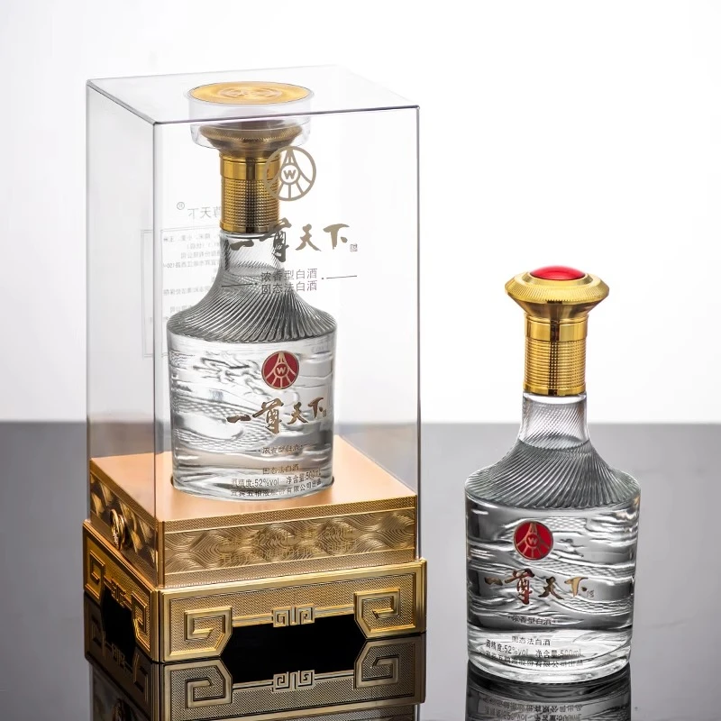 一尊天下金龙宜宾五粮液股份出品浓香型白酒礼盒装52度500毫升6瓶