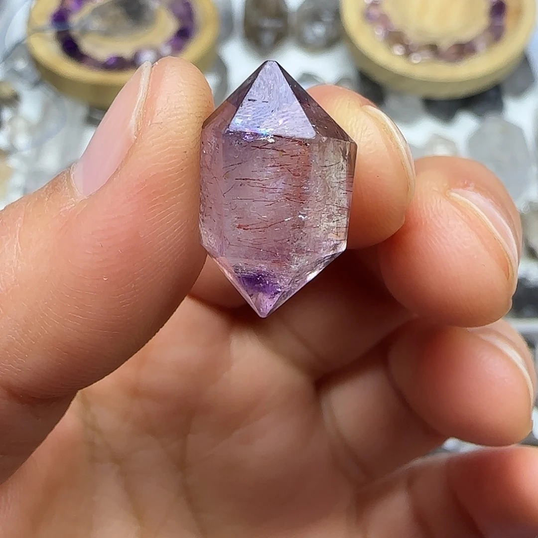 水晶未镶嵌珠宝半成品