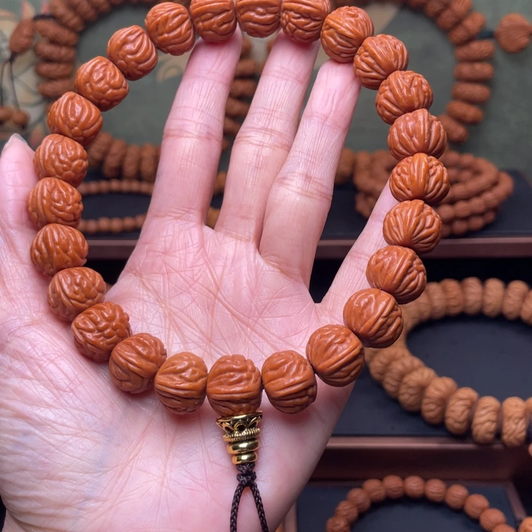 大***海手串桃核14红魔爆肚