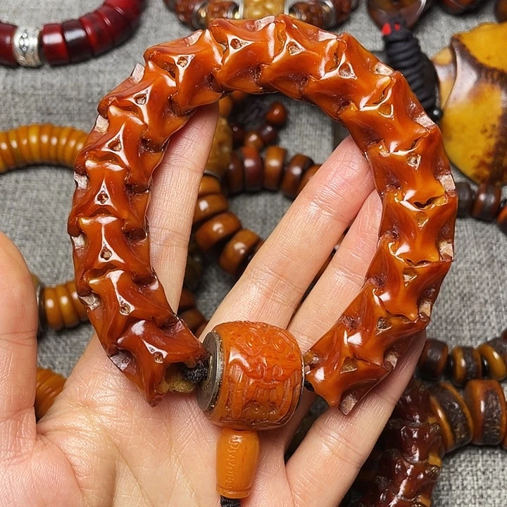 知****牛骨手串/手链蛇骨