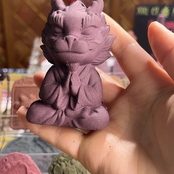 泥塑金**爷茉莉香方小龙人微瑕