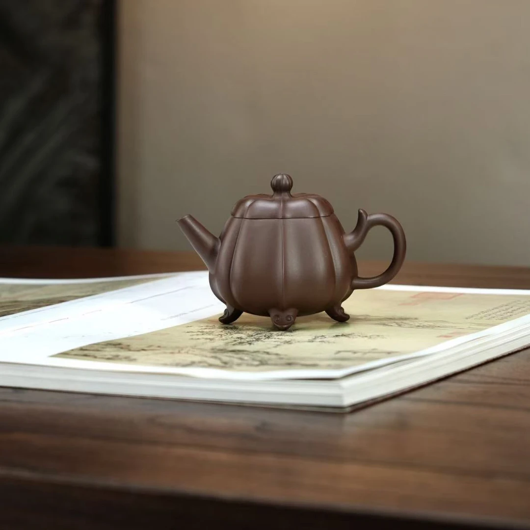 棱菊·筋纹精品·230cc 原矿老紫料 正宗润泽